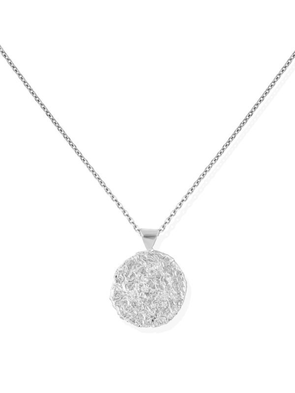 Textured Disc Pendant